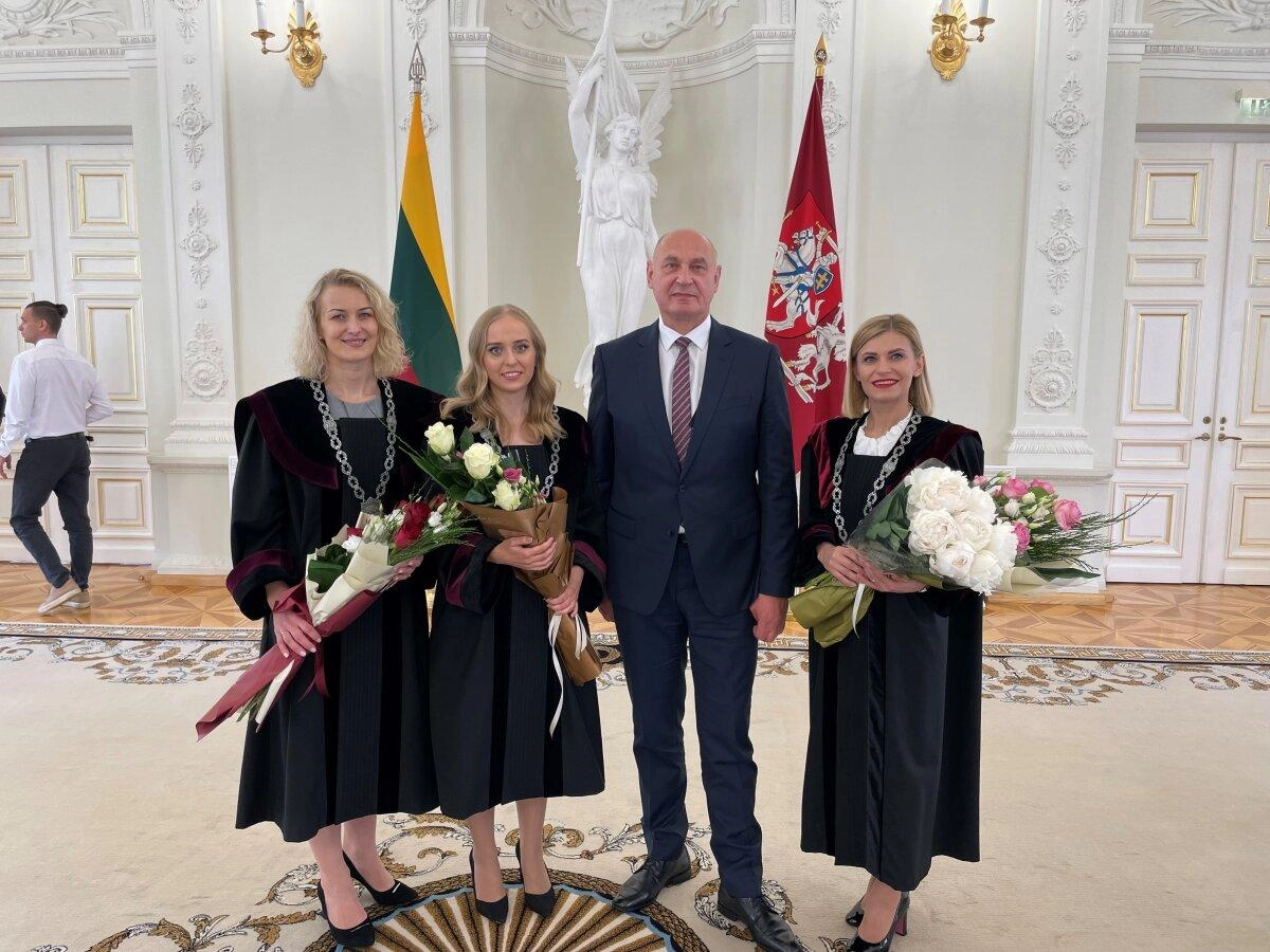 Tauragės apylinkės teisme darbą pradeda trys teisėjos