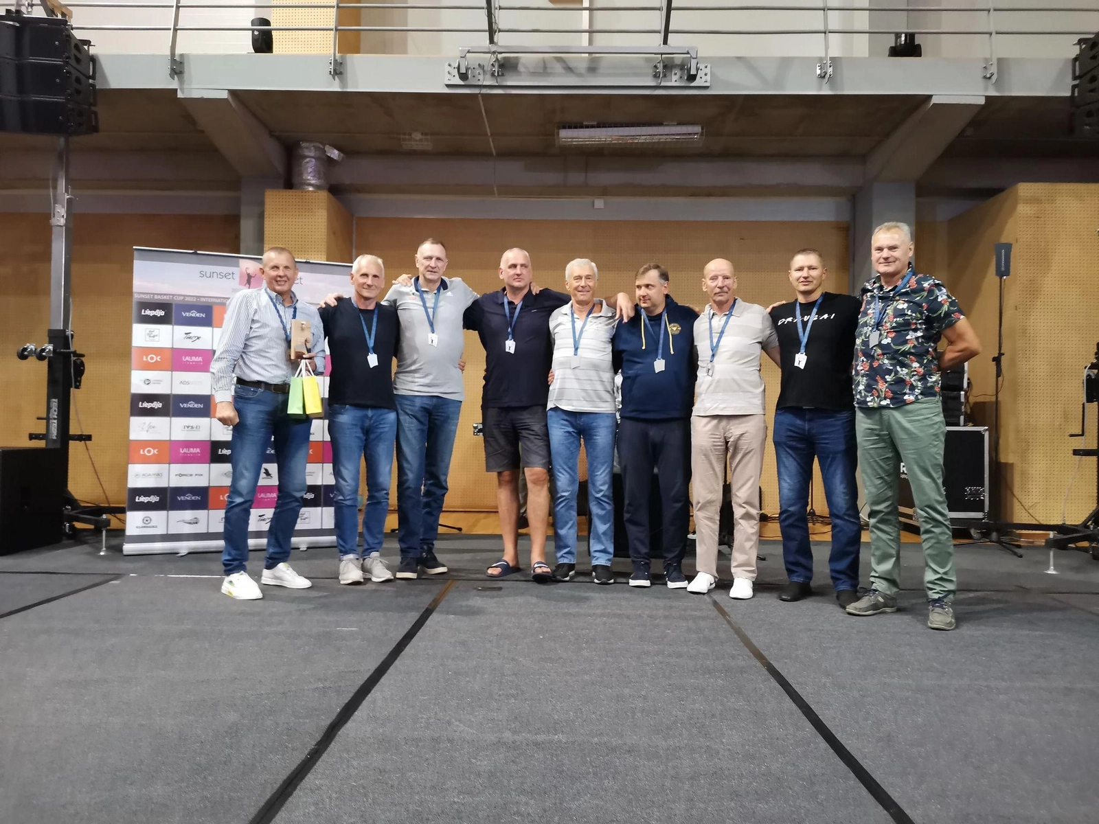 Tauragės krepšinio veteranai – antri