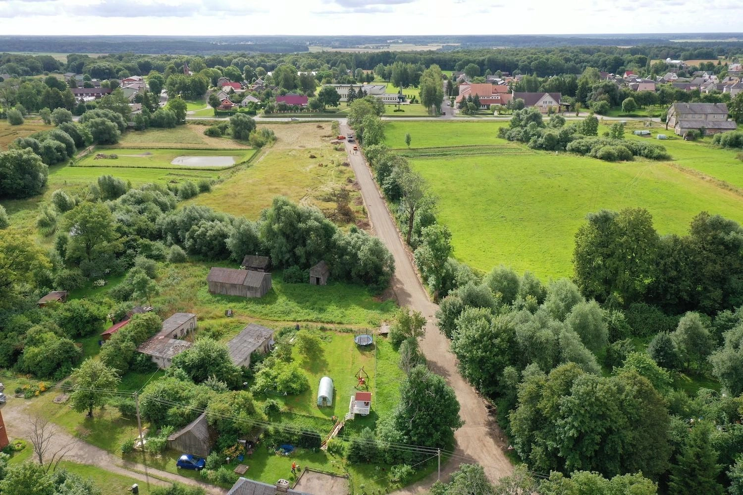 Tauragės rajone vykdomi dar 5 gatvių asfaltavimo darbai