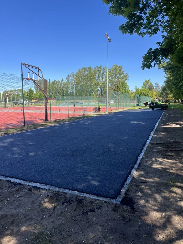 Tauragės Vytauto stadiono atnaujinimo darbai įgauna pagreitį