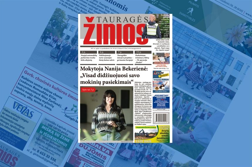 „Tauragės žinių“ anonsas: mokytoja Nanija Bekerienė: