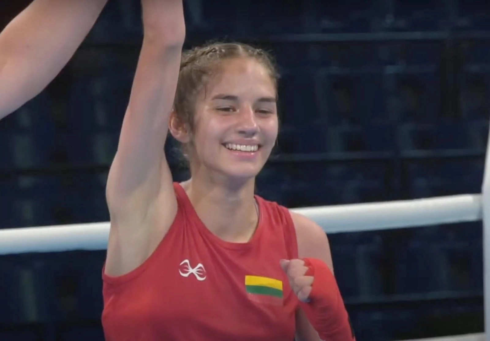 Tauragiškė Europos jaunių bokso čempionate iškovojo bronzos medalį