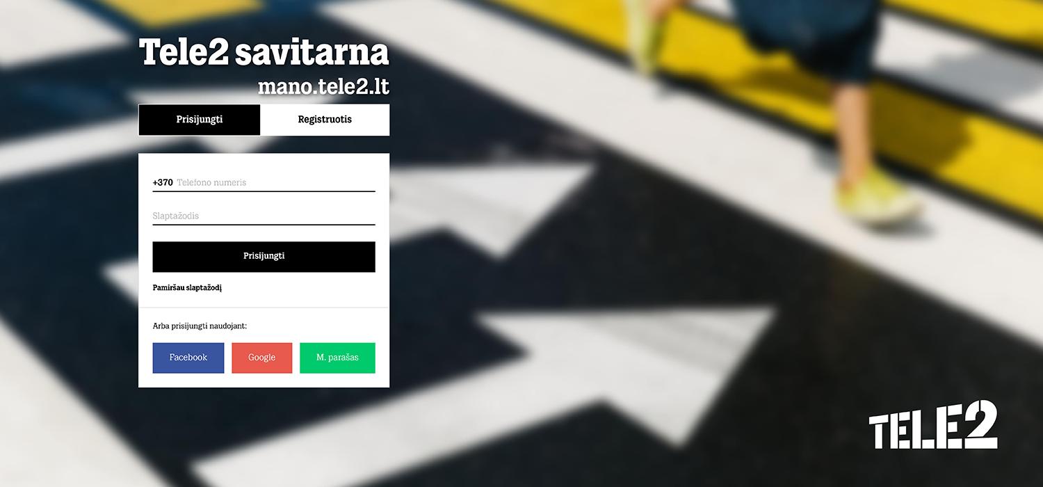 „Tele2“ savitarna: nuo svarbiausios informacijos iki naujų paslaugų užsakymo