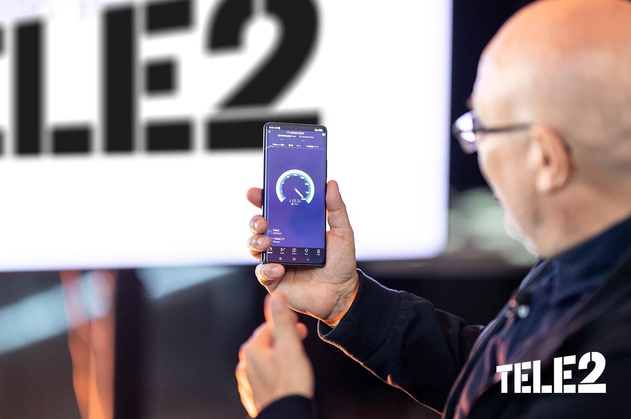 „Tele2“ tinkle išmėgintas rekordinis 5G greitis – pasiekė 4,45 Gbps