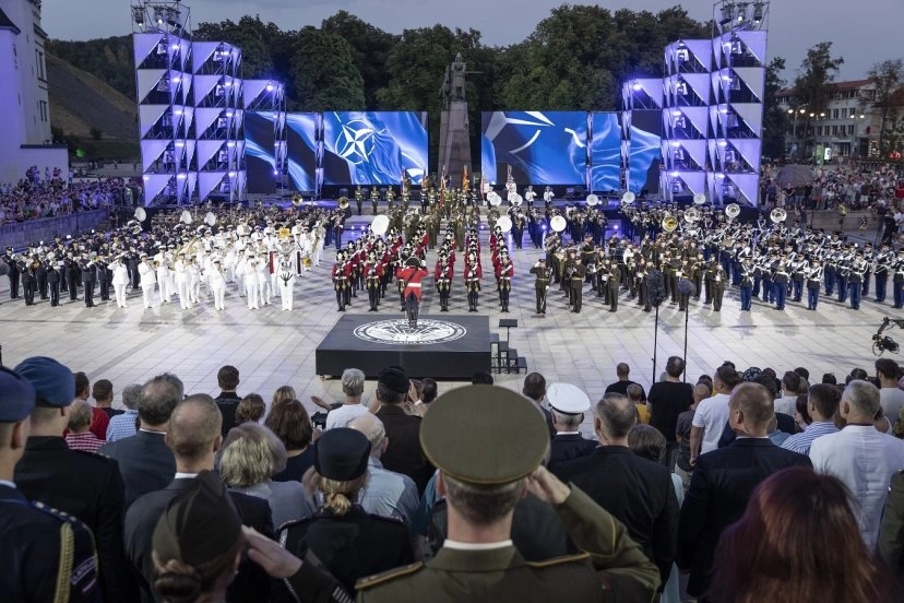 Trečią kartą Vilniuje vyks NATO karinių orkestrų festivalis „Military Tattoo Lithuania 2024