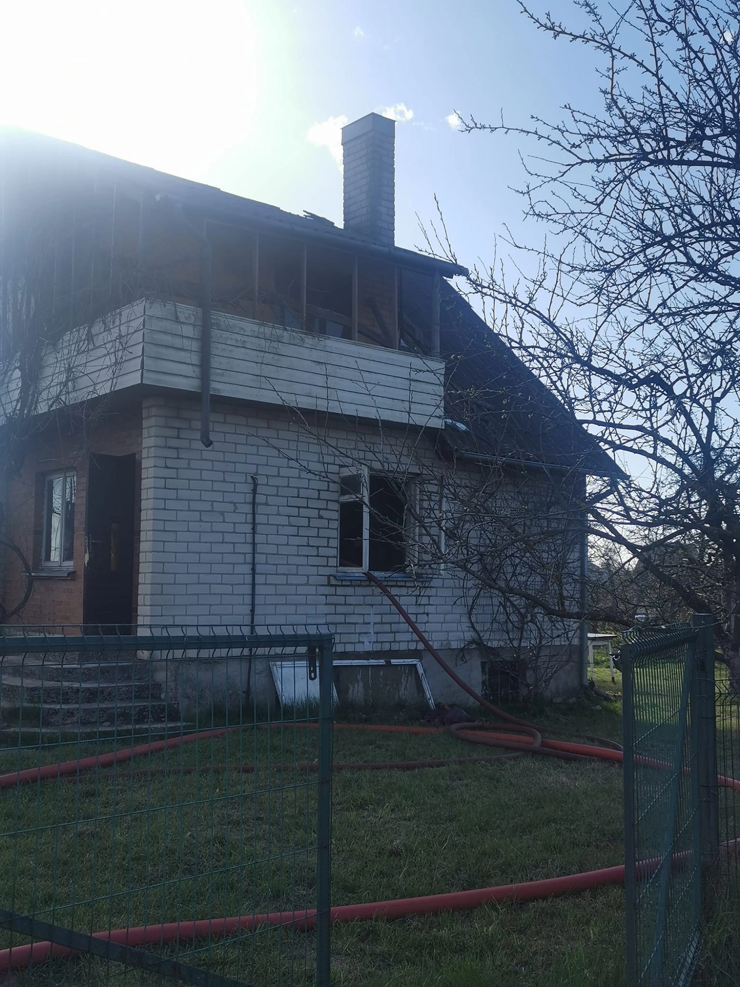 Vakar Joniškės kaime degė sodo namelis