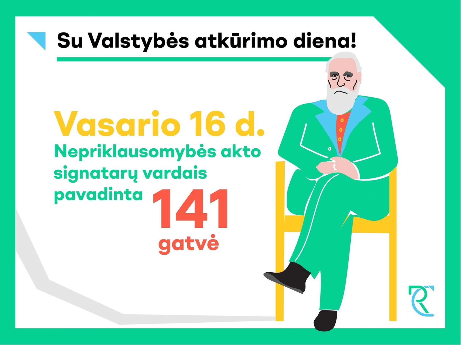 Valstybės atkūrimo dienos įamžinimas: Signatarų gatvės bei šią dieną gimę vaikai