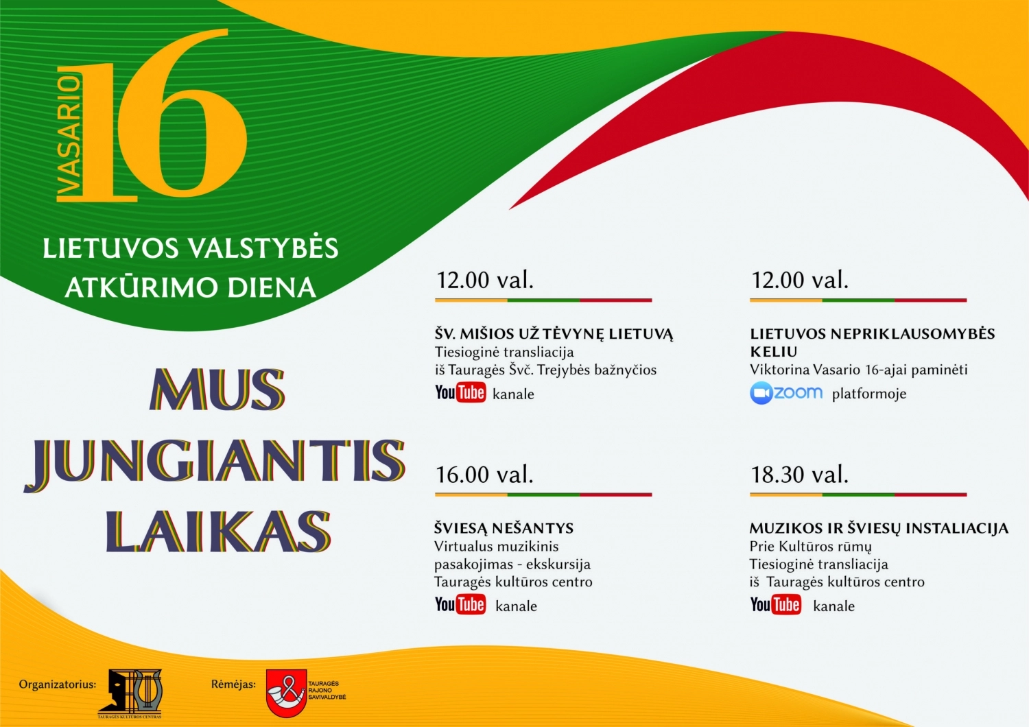 Vieną dieną – dvi šventės: širdyje ir... lėkštėje