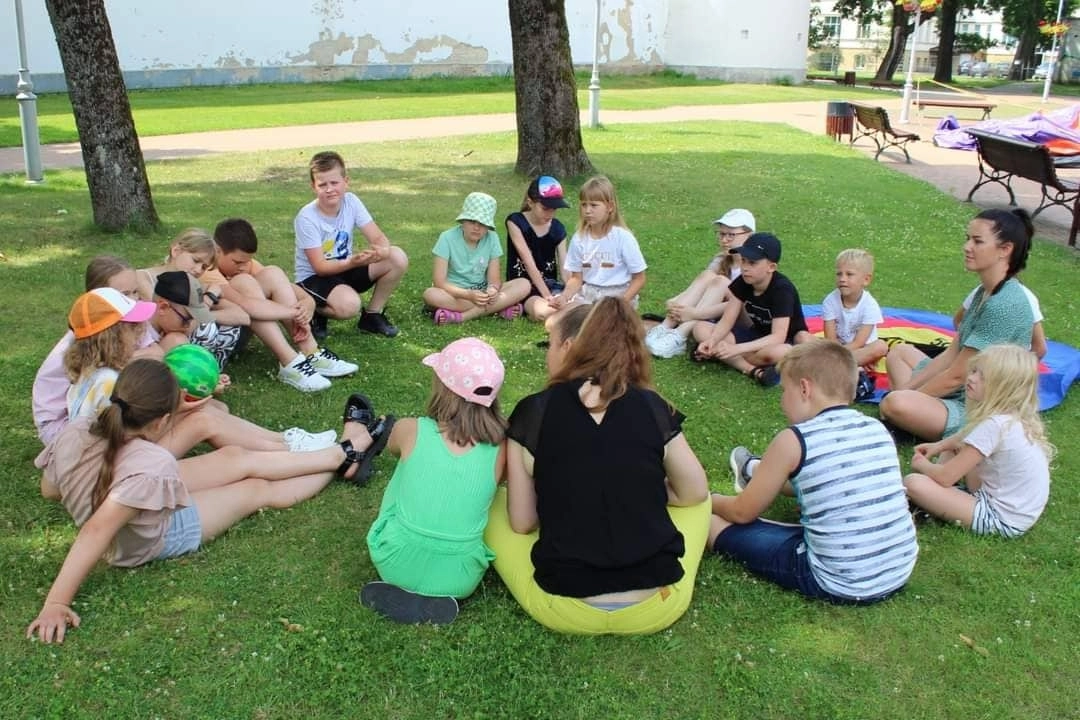 Viešosios bibliotekos stovykloje – beveik 100 vaikų