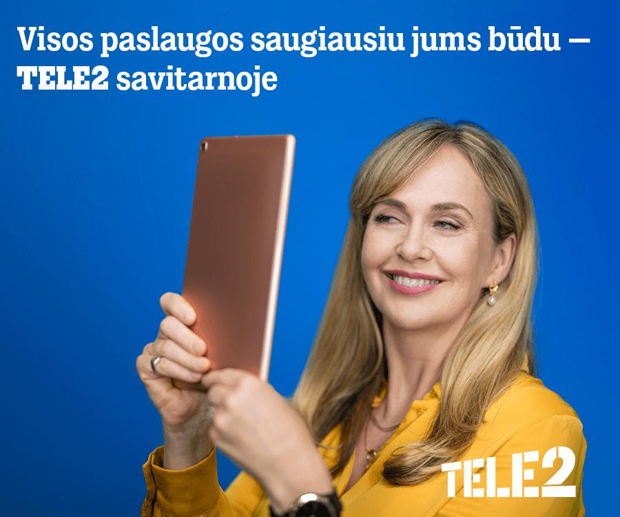 Ypatingi „Tele2“ pasiūlymai: nuolaidos išmaniesiems į