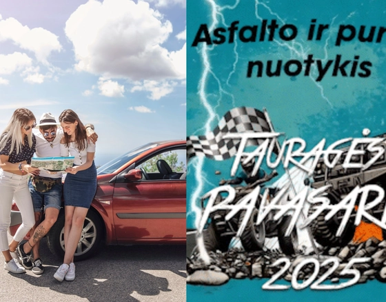 „Asfalto ir purvo nuotykis: Tauragės pavasaris 2025“ – kelias, kurį renkiesi TU!