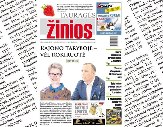 Gegužės 25-osios numerio anonsas