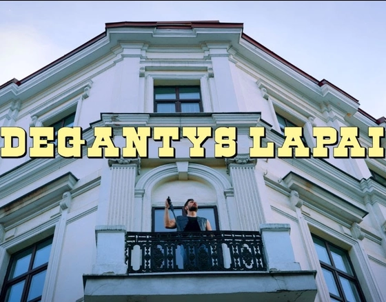 Jurijus I Degantys lapai