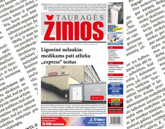 Ligoninė nelaukia: medikams pati atlieka „express“ testus