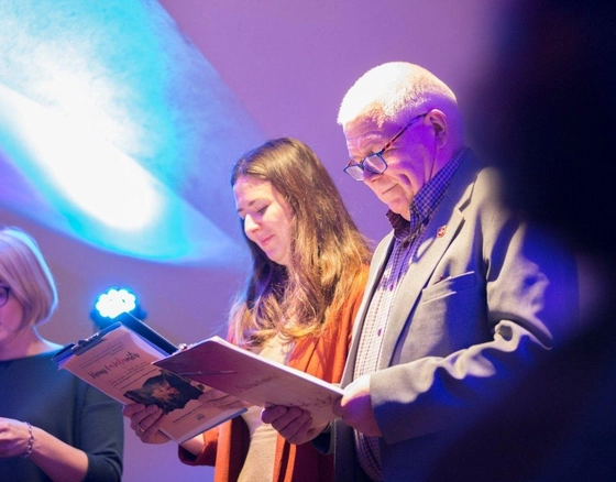 Literatai meilės dieną pasitiko lyriškai