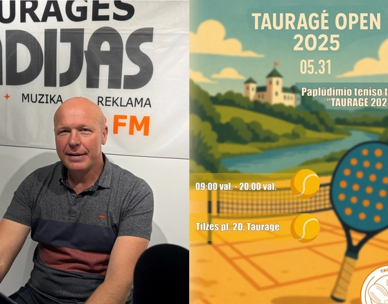 Mindaugas Dumčius apie paplūdimio teniso turnyrą „Taura