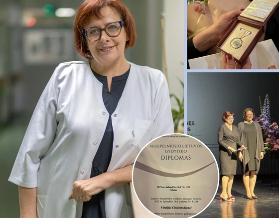 Nusipelniusių Lietuvos medikų apdovanojimuose pagerbta Tau