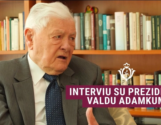 Prezidentas Valdas Adamkus: „Turbūt niekur kitur tiek dau