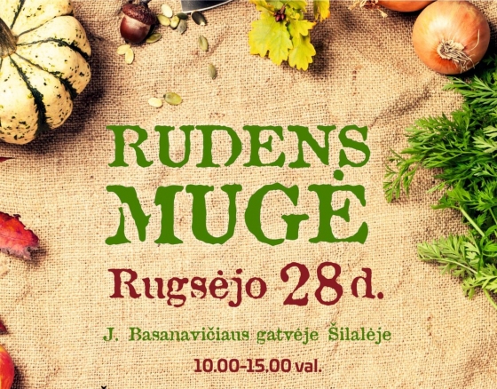 Šeštadienį Šilalėje vyks Rudens mugė – linksmybės ir pramogos visai šeimai