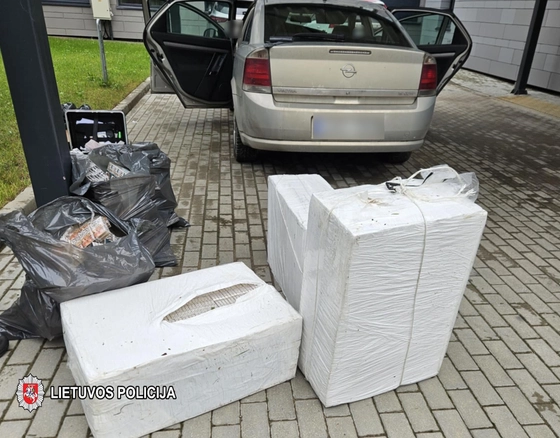 Šilutiškis įkliuvo su kontrabandinėmis cigaretėmis