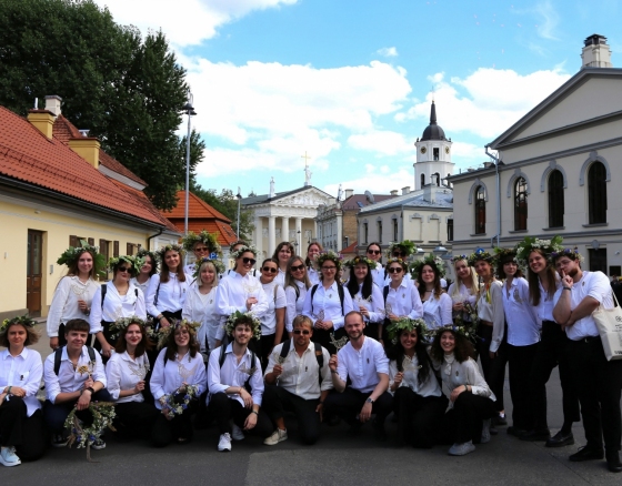 Tauragėje chorą Con Anima sėkmingai subūręs chorvedys A