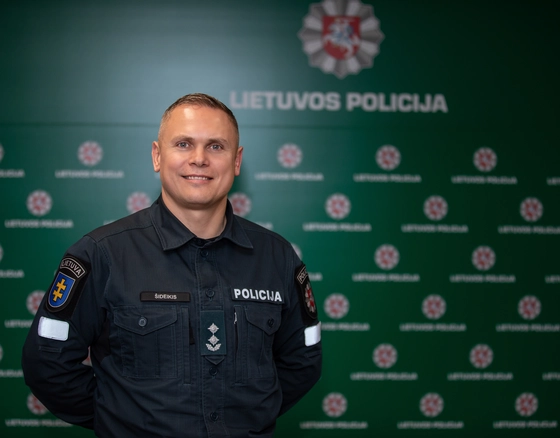 Tauragės apskrities VPK viršininko pavaduotoju paskirtas Ramūnas Šideikis