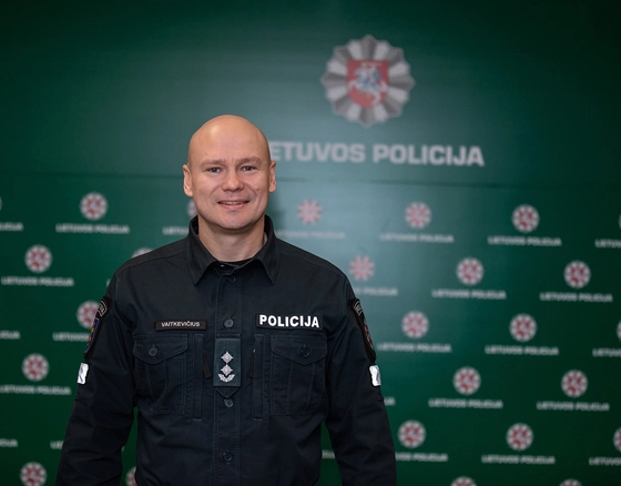 Tauragės AVPK viršininkas Raimondas Vaitkevičius apie naujas pareigas