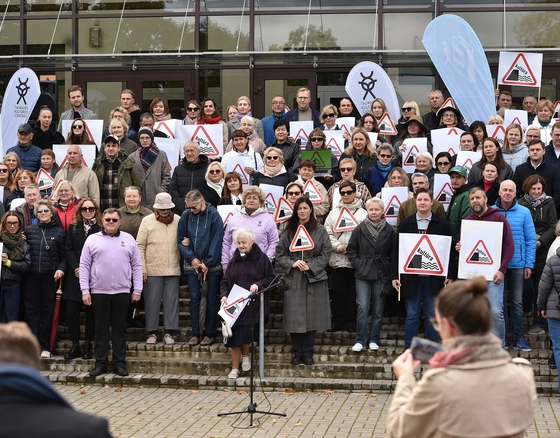 Tauragės kultūros bendruomenės įspėjamasis protestas Tauragėje