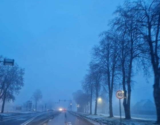 Tauragės rajone – rūkas, Tauruose neveikia šviesoforas