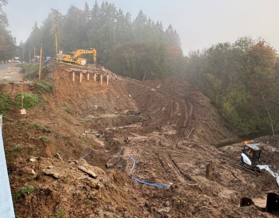 Tilto per Šuniją rekonstrukcijoje - nenumatyta pertrauka