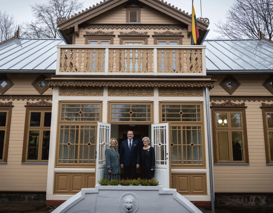 Tiškevičių statyta vila, kurioje gyveno pirmasis Palangos burmistras