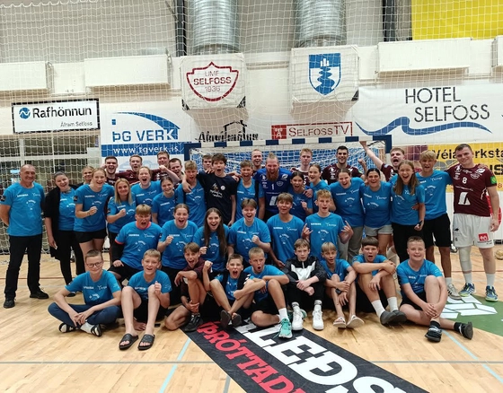Vasarą jaunieji Tauragės rankininkai leido aktyviai