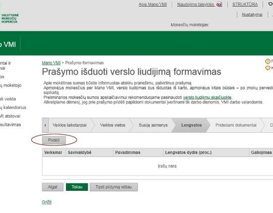 Verslo liudijimai brangs penktadaliu