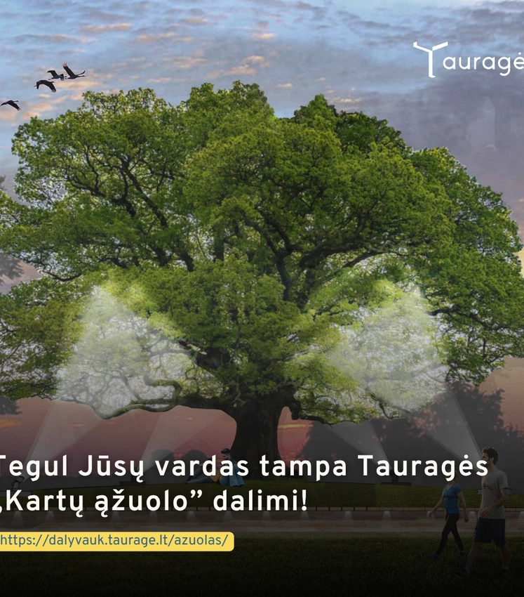 Kartų ąžuolas: tavo vardas – miesto ateityje