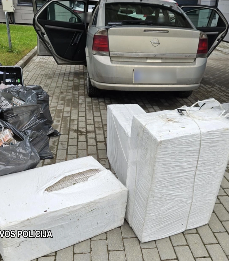 Šilutiškis įkliuvo su kontrabandinėmis cigaretėmis