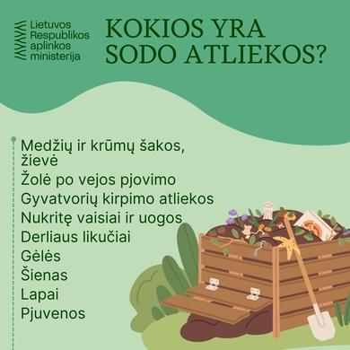 Aplinkos ministerija paaiškina kaip rūšiuoti biologines atliekas
