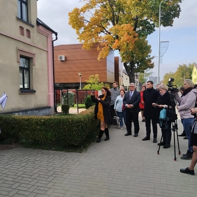 Atidengta žydų pradinės mokyklos atminimo lenta