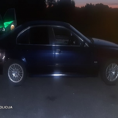 Automobilyje rasta narkotinių medžiagų