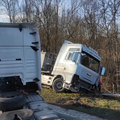 Avarija kelyje link Kryžkalnio