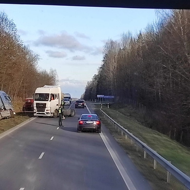 Avarija kelyje link Kryžkalnio
