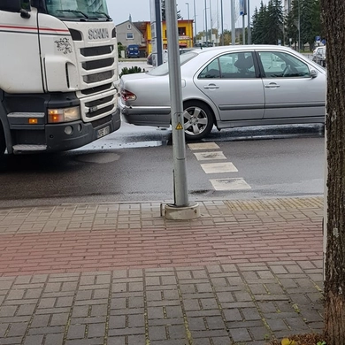 Avarija prie „Lidlo“