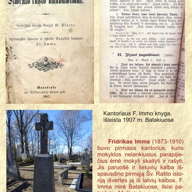 Batakių evangelikų liuteronų parapijos istorijos pėdsakais