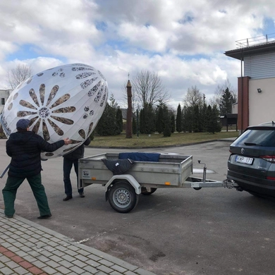 Bendruomenės pasipuošė Velykoms