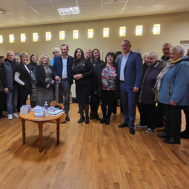 Bibliotekoje – nuoširdūs pokalbiai, eilės ir muzika