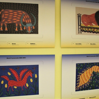 Bibliotekoje – unikalūs ukrainiečių tapytojos darbai