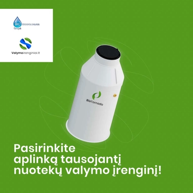 BioTornado – biologiniai nuotekų valymo įrenginiai, kuriais pasitikėsite