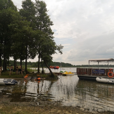 Draudenių ežeras traukia lankytojus iš visos Lietuvos