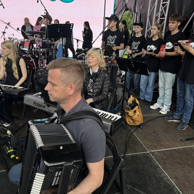 „Džiazo Jūros“ garsams lietus nesutrukdė