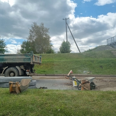 Gedimino gatvėje vyksta intensyvūs remonto darbai