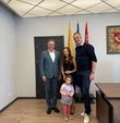 Inesai Ašmantaitei įteiktas Garbės ambasadoriaus ženklelis